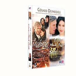 Gérard Depardieu - Coffret - Les Misérables + Le Comte De Monte Cristo - Pack