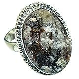 Ana Silver Co Rough Astrophyllite Ring Size 7.25