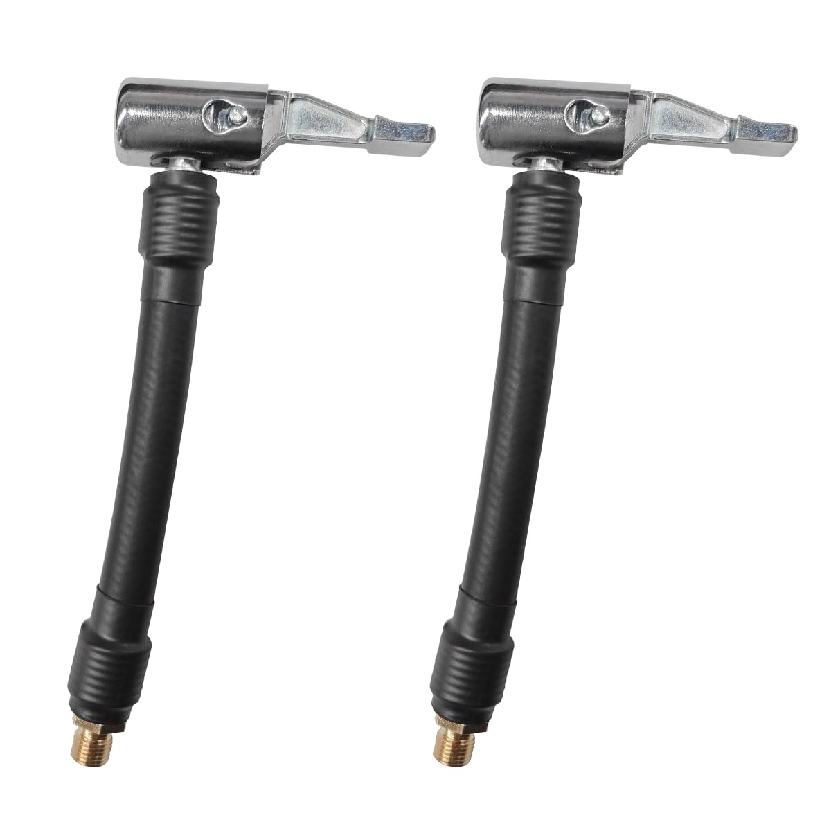 2PCS Car Tire Inflator Hose Adapter, Tire Pump Air