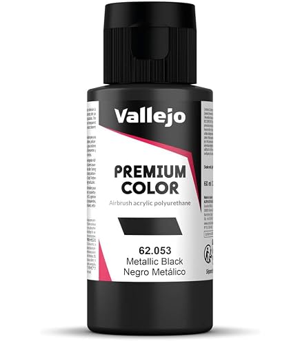Amazon.com: Vallejo - Premium Color RC Black 2.02 Fl.Oz. (60 ml
