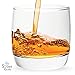5 O'Clock Rocks 6.5-Ounce Scotch and Whiskey Glasses with FREE Mixologist Recipe Book (Set of 2). Great Gift for Dad!