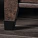 Sauder Carson Forge Side Table, Coffee Oak finish
