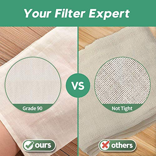 Cheesecloth,muslin cloth,Grade 90,20X20inches Hemmed Edges,100