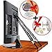 CosmoSafety 2 Anti-Tip Metal Anchor TV & Furniture Appliance Safety Straps plus 4 Corner Protectors and 4 Socket Plug Covers for Baby Proofing or Earthquake Protection