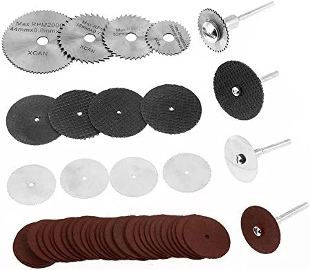 55pcs/set HSS Cutting Dsics Mandrel Rotary Tools Grinding Accessories Abrasive Tool Kit