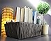 Wicker Basket, Woven Storage Baskets with Light Wooden Handles (Brown, 3 Pieces)