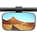 Small UTV Clear Rear View Center Mirror for 1.5