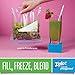 Ziploc Quart Food Storage Freezer Bags, New Stay Open Design with Stand-Up Bottom, Easy to Fill, 19 Count