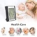 Braole Indoor Thermometer, Digital Hygrometer, Thermo-Hygrometer Temperature Humidity Gauge Meter Indicator with Min/Max Records for Home, Office, Greenhouse,Room,Etc