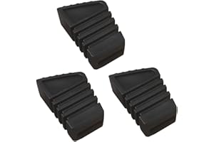 TUOREN 3/Pack Drum kit Rubber Feet Rack Stand Rubber Feet Drum Leg Protectors for Percussion Parts (Small - B)