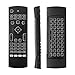 Ybee MX3 Backlight Multifunction 2.4G Air Mouse Mini Wireless Keyboard & Infrared Remote Control & 3-Gyro + 3-Gsensor for Google Android TV/Box, IPTV, HTPC, Windows, MAC OS, PS3