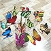50PCS 7cm Butterfly Stakes Outdoor Yard Garden Ornaments & Patio Decor Butterfly Planter Flower Pot Spring