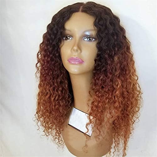 13X6 Deep Part Lace Front Wig Pre Plucked with Baby Hair Curly Short Human Hair Wigs Brazilian Remy Blonde Front Lace Wig