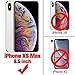 AIsoar Compatible/Replacement fit iPhone Xs Max Case, Mirror Smart Clear View Window Flip iPhone Xs Max Case Slim Multi-Function Mirror Case Stand flip Folio Full Body Protection Shockproof (Gold)