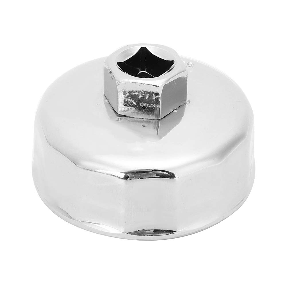 Akozon 65mm Oil Wrench, 65mm Cap Oil Filter Wrench Special Disassembly Oil Filter Housing Tool 901