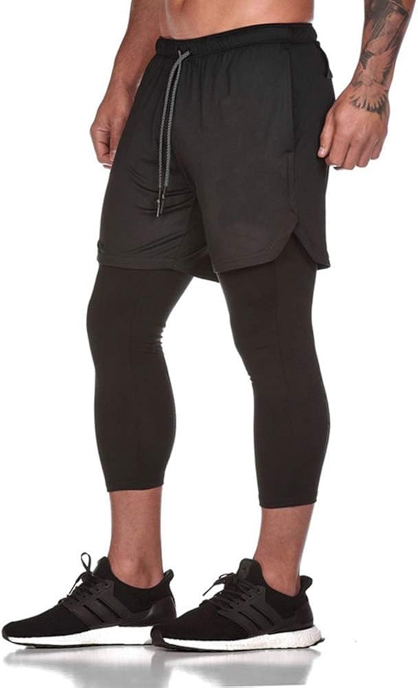 2 in 1 shorts and leggings Clearance