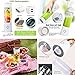 Fityou Portable Blender, 6-Blade Personal Glass Smoothie Fruit Mixer Juicer Cup, USB Rechargeable, 4000mAh Battery, FDA BPA Free
