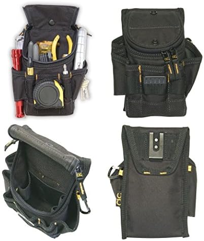 CLC 1523 Small ZIPTOP Utility Maintenance Electrician Zippered Tool Belt Pouch