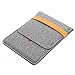 TOPHOME Tablet Sleeve Case, Felt Case Bag Cover Compatible with New IPad/IPad Air/IPad Air 2 / IPad Pro (9.7/10.2/10.5 Inches), Fire HD 10, Samsung Galaxy Tab S3/S4/S5e, E-Reader, E-Book, Grey