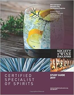 2019 Certified Specialist Of Spirits Study Guide Jane - 