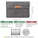 Inateck 13-13.3 Inch Laptop Sleeve Case Bag Compatible MacBook Pro 2012-2015 Retina/MacBook Air 2010-2017/12.9