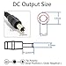 DIKOO AC Adapter Power Supply 6V 1A Wall Charger DC Adapter 2M (6.56ft) Length US Plug