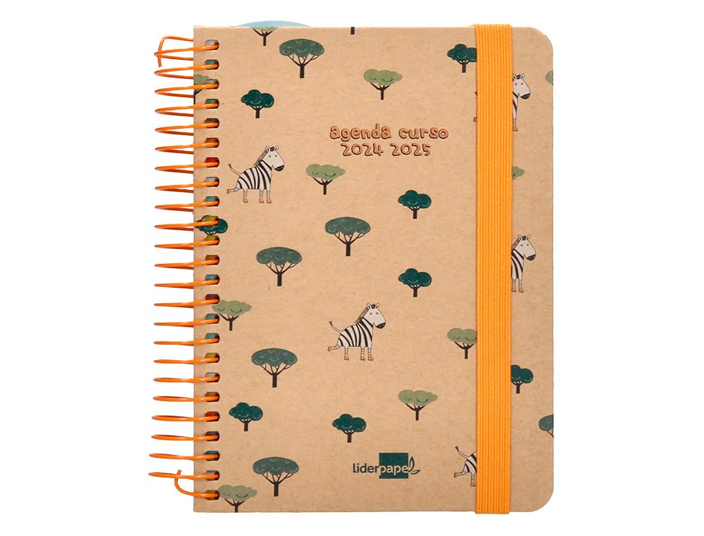 Leaderpapel Academic Diary Year 24-25 School Classic Assorted Day Page DIN A6