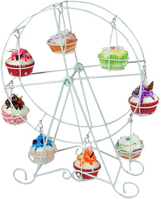lqgpsx Cupcake Stand Ferris Wheel Display