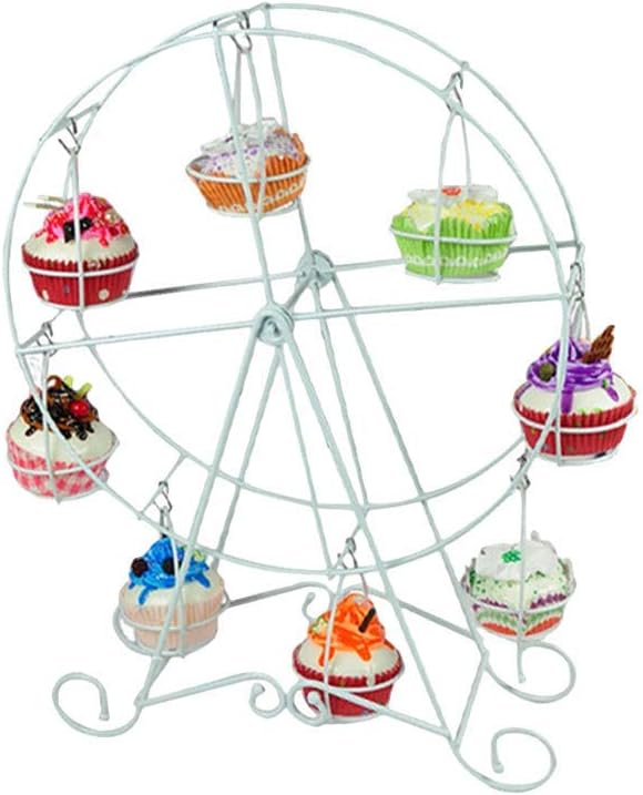 lqgpsx Cupcake Stand Ferris Wheel Display