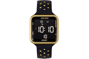 Armitron Sport Unisex Digital Chronograph Silicone Strap Watch, 40/8417