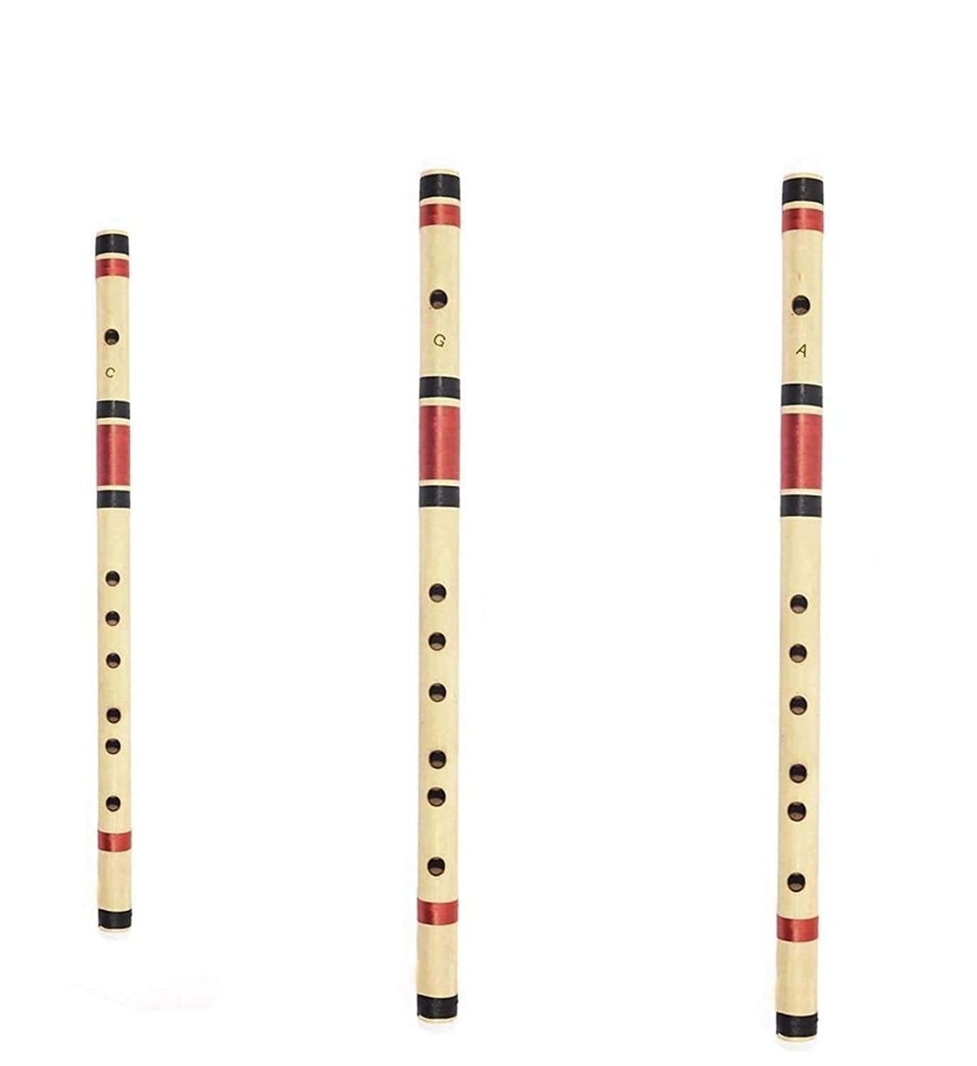 Buy SG MUSICAL Set of CScale, GScale & AScale Bamboo Flute flute