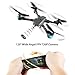WINGLESCOUT Foldable Drone with Camera, FPV RC Quadcopter with 720P Wide-Angle Live Video Camera and Gravity Sensor,Trajectory Flight Mode,AR Games