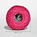 Crochet Thread Cotton Yarn Threads Balls 90 Balls Popular Rainbow Colors of Size 8 Le paon 95 Yards Balls 8550 Yards 100% Long Staple Cotton Mercerized Cotton
