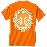 Tennessee Volunteers Orange Chevron T-shirt