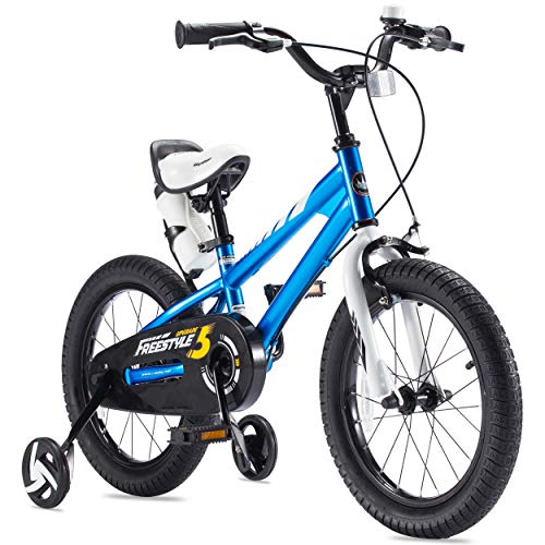 RoyalBaby 2 Hand Brakes BMX Freestyle Kids Bike for Boys and Girls, Unisex Bicycles for Ages 3