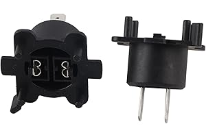 Car Headlight Socket Holder, Pair Tail Lamp Bulb Holder Headlight Adapter H7 Sockets G14H51 Fit for RX‑8/MX‑5/CX‑7
