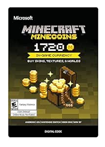 Amazon Com Minecraft Minecoins Pack 1720 Coins Digital Code Todo Lo Demas
