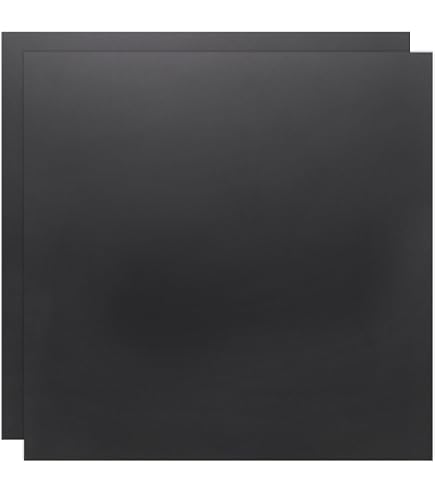 Lot 5 Plaques Plastique PP Noir 50x50 Mm – Épaisseurs 3 à 20 Mm, Matériau Dur Pour Bricolage, Modélisme, Pièces Mécaniques