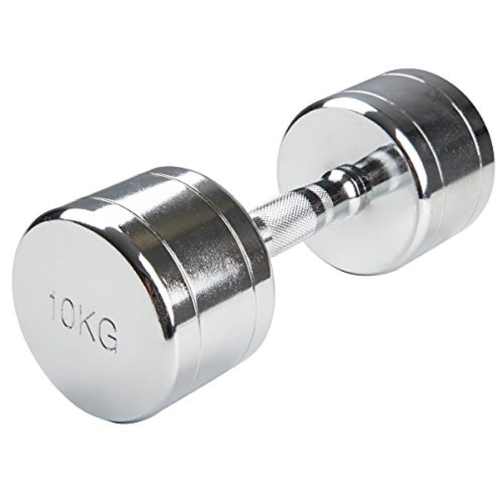 Trendy Sport Chrome Dumbbell - Trendy Sport weight - 1-Piece - 10.0 Kg