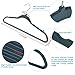 Velvet Hangers IEOKE Clothes Hangers Non Slip Coat Hangers Ultra Thin Space Saving with Heavy Duty 360 Swivel Hanger Hook - 50 pack