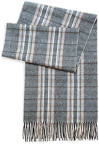 Incredible Natural Creations from Alpaca - INCA BrandsTartan Plaid Flannel Scarf - 100% Baby Alpaca Wool - Colorful & Natural Plaid, Unisex
