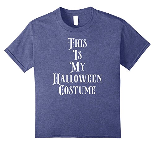 This Is My Halloween Costume Shirt Easy Lazy Funny Gift