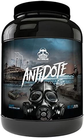 Antidote Amino Recovery Complex – BCAA Branched-Chain Powder Increased Muscular Protein Uptake Rapid Glycogen Muscle Replenishment ActiGin VO2, Lower Inflammation, Tropical, 60 Servings