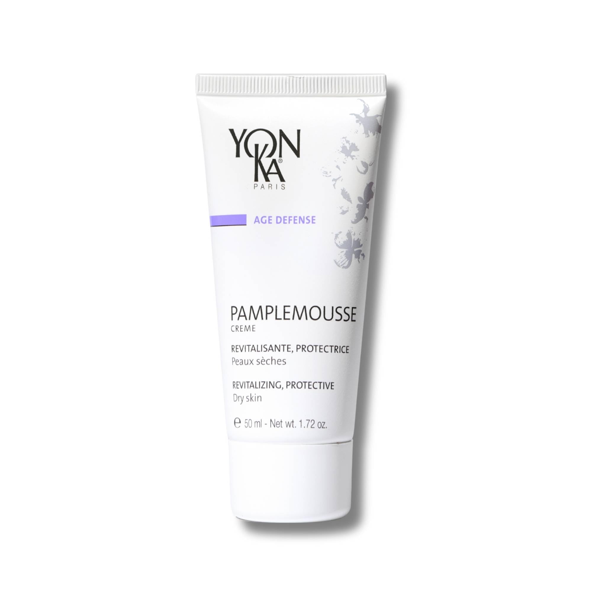 Vitamin C Dry Skin Pamplemousse Cream Yonka 50ml | Vitamin C and Essential Oils, Tighten Pores and Mattify | Dermatologically Proven Results ! 98% of Natural Origin