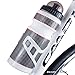Bike Water Bottle Holder, Black or White Gloss, Secure Retention System, No Lost Bottles, Lightweight and Strong Bicycle Bottle Cage, Quick and Easy to Mount, Great for Road and Mountain Bikes