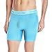 Calvin Klein Men's Underwear Boxer Briefs, Body Modal, Bridge Blue/Urban Stripe, Large