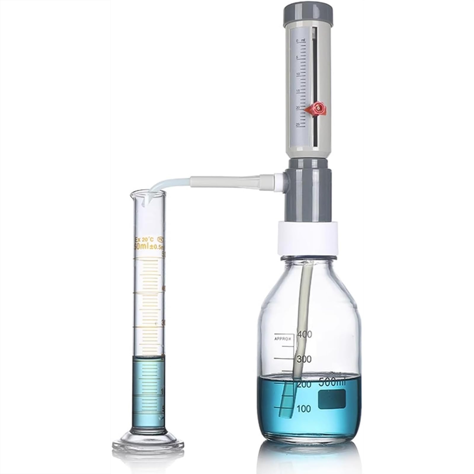 ERICAT Lab Bottle Top Dispenser, Adjustable Lab