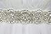 SoarDream Wedding Belt White Bridal Belts and Sashes Pearl Sash Belts Crystal sash for Bridesmaid