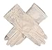 IL Caldo Women's Outdoor Summer Driving Screentouch Gloves,Lace Anti-skid,Beige