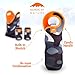 Nordic by Nature Extra Big Insulated Large Neoprene Lunch Bag Set: Tote+Bottle Cooler+2 Can Insulators | 13,5
